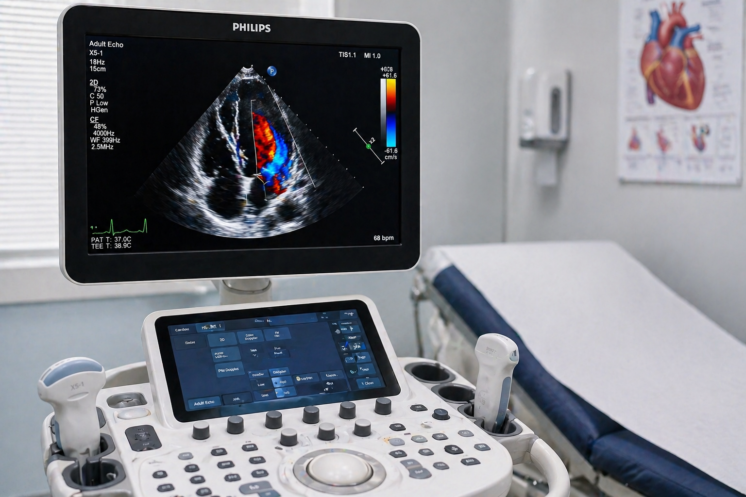 Echocardiogram equipment